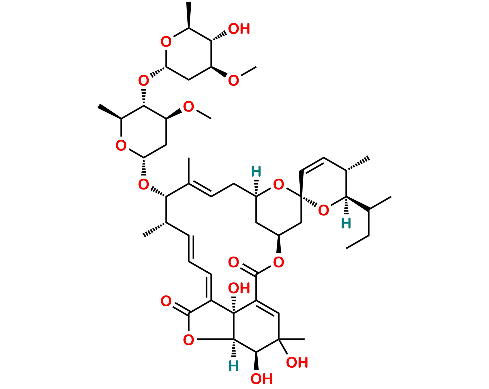 8a-oxo-4-hydroxy-avermectin B1a
